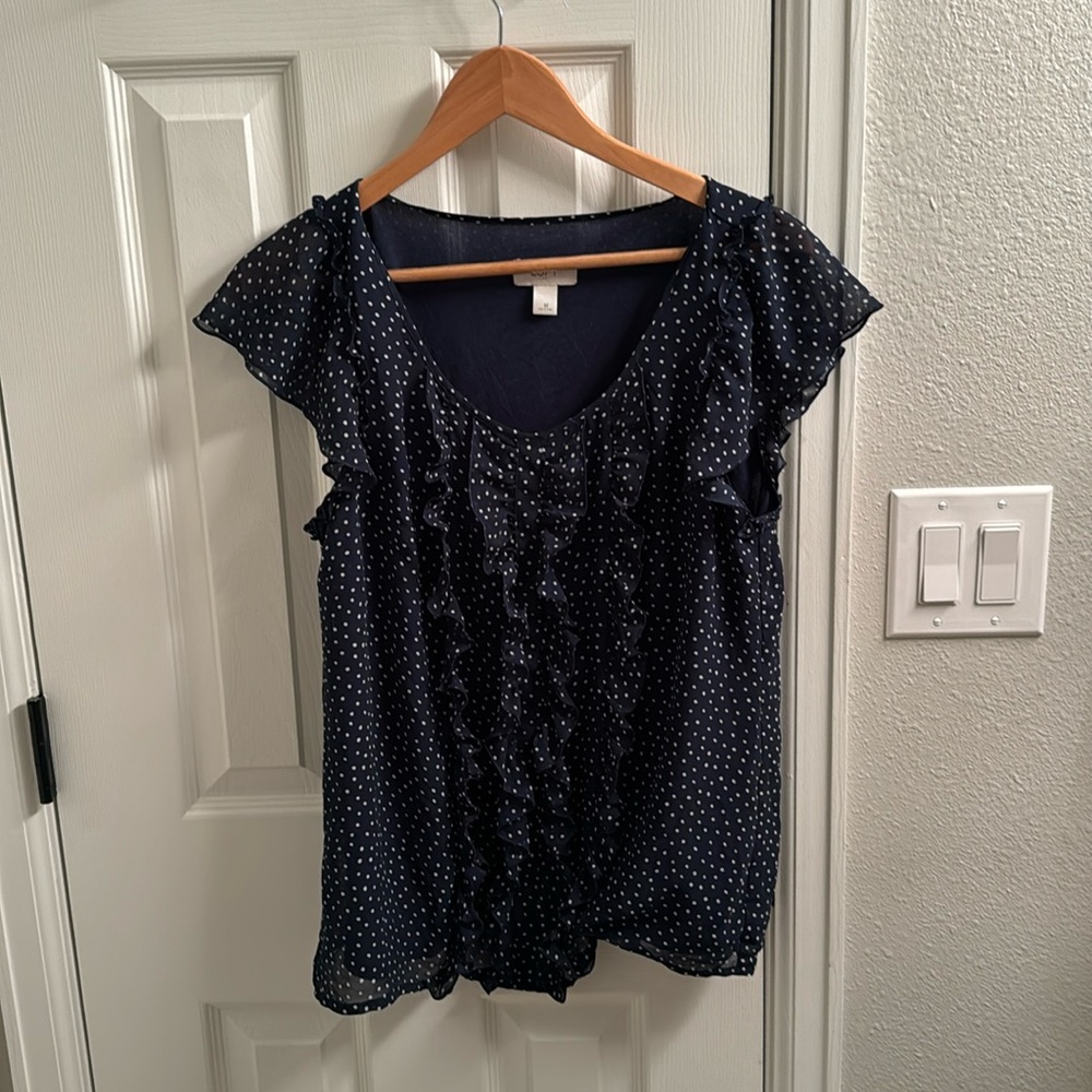 Ruffled Loft shirt